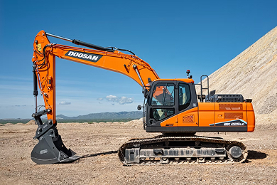 DOOSAN DX225LC lánctalpas kotrógép